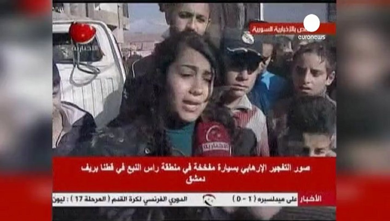 Car bomb close to Syrian capital Damascus kills 16