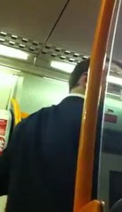 South London Girls batter each other on Rush Hour Train to Mitcham