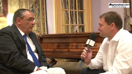 Gerard Masson depuis la residence de l'Ambassadeur de France a Londres