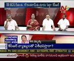 Live Show with KSR - Telakapalli Ravi-Cong Puspa leela-YSR Cong Ambati-TJAC Srinivas Goud - 03