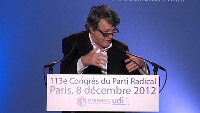 Discours de Jean-Louis Borloo - 113e Congres