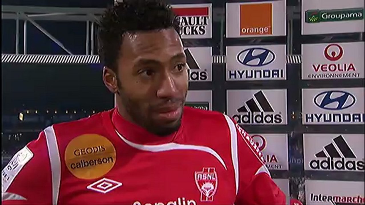 Interview de fin de match : Olympique Lyonnais - AS Nancy-Lorraine - saison 2012/2013