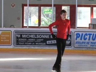 Un Alsacien aux championnats de France de patinage