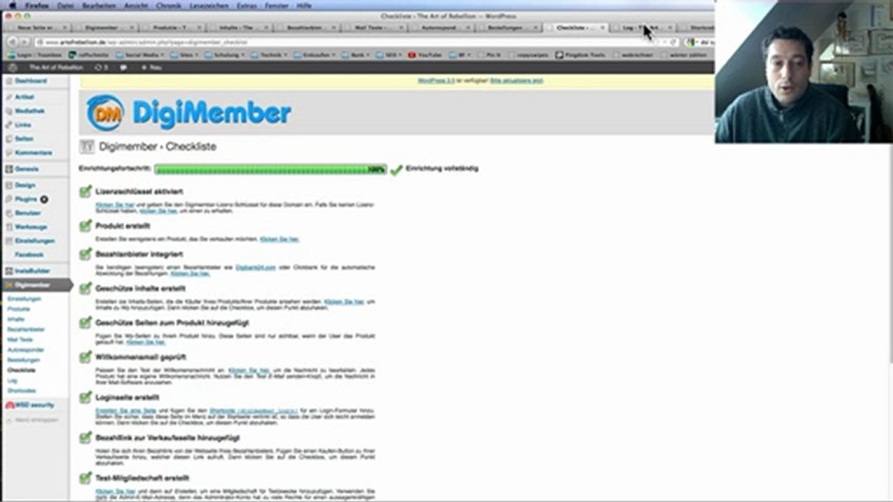 Deutschsprachiges membership plugin für wordpress