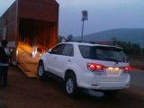 FORTUNER CAR TRANSPORTATION BY C L S PACKERS & MOVERS JAMSHEDPUR JHARKHAND