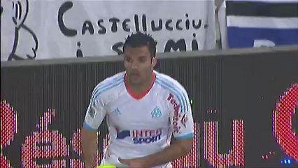 But André AYEW (70ème pen) - SC Bastia - Olympique de Marseille (1-2) - saison 2012/2013