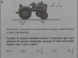 UĞUR DERSHANESİ YGS-3  TEKRAR  TESTİ