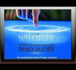 Staying Focused and Thinking Positively to Grow Online