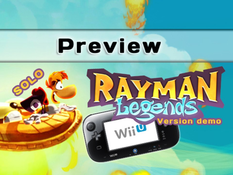 [Preview] Rayman Legends (version démo) | Nintendo Wii U