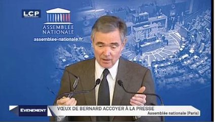 Évènements : Voeux du Président de l'Assemblée nationale pour 2011