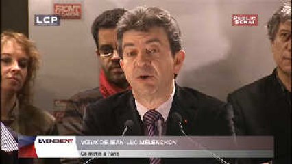 Évènements : Les voeux de Jean-Luc Mélenchon pour l'année 2011
