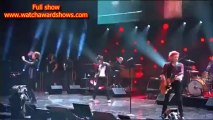 121212 concert  Rolling Stones You Got Me Rockin performance