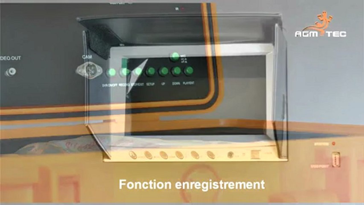 Camera d'inspection pour l'assainissement AGM-TEC