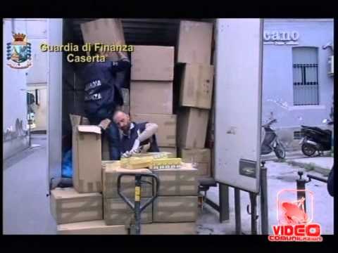 Caserta - Sequestrata una tonnellata di sigarette su A1 (29.11.12)