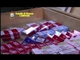 Napoli - Sequestrate 43 tonnellate di sigarette (23.11.12)