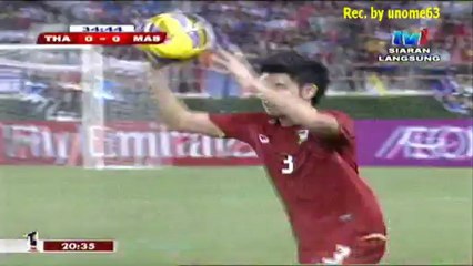 AFF Suzuki Cup 2012 Semi Final [2012-12-13] ~ Thailand vs Malaysia ~ Part 2