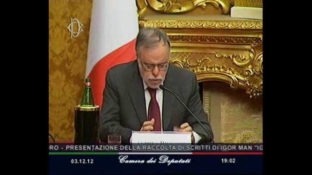 Roma - Gli scritti di Igor Man, Igor D'Arabia (03.12.12)