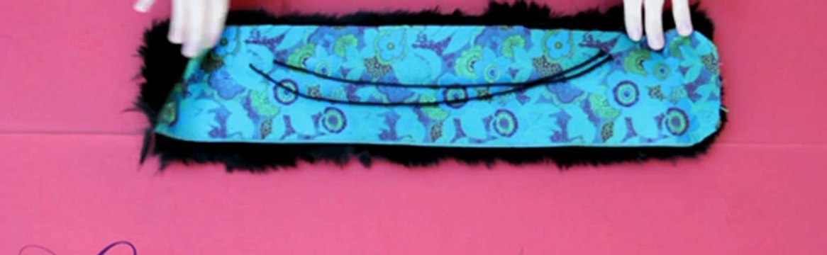 Cours de couture - Apprendre à coudre un col en fourrure - Tuto de couture