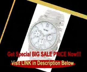 Download Video: XOXO Women's XO5529 Clear Bracelet with Rhinestones on Silver Case Watch