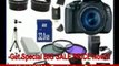 Canon EOS Rebel T3i 18 MP CMOS Digital SLR Camera and DIGIC 4 Imaging with EF-S 18-55mm f/3.5-5.6 IS Lens +58mm 2x Telephoto lens + 58mm Wide Angle Lens (3 Lens Kit!!!!!!) W/32GB SDHC Memory+ Extra Battery/Charger + 3 Piece Filter Kit + Full Size Tripod +