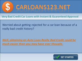 Really Bad Credit Car Loans