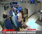 Kaşla göz arasında hırsızlık