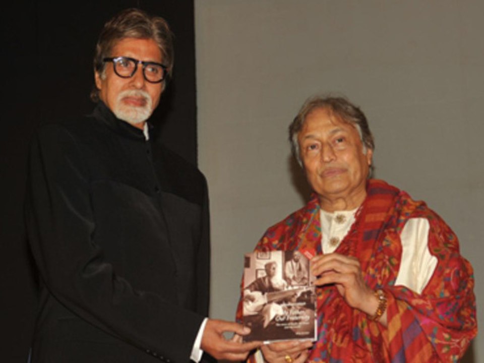 Amitabh, Aishwarya & Abhishek Bachchan @ Ustad Amjad Ali Khan's Book Launch