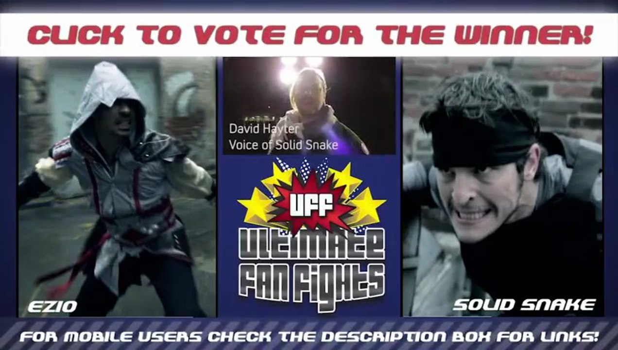 Assassin's Creed's Ezio vs Metal Gear's Solid Snake in Real Life - Ultimate Fan Fights Ep. 4