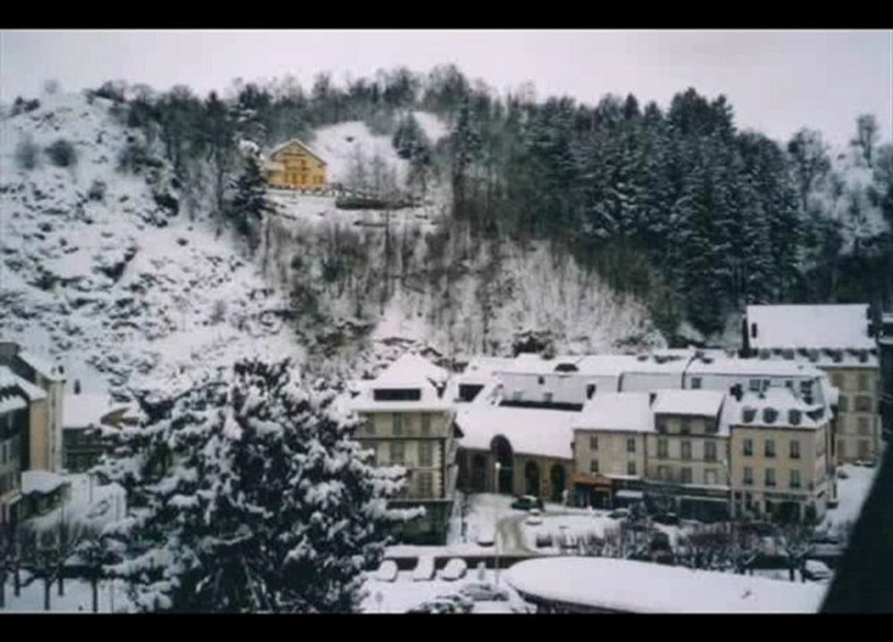 Station de sports d’hiver la Bourboule Mont Dore Massif de Sancy