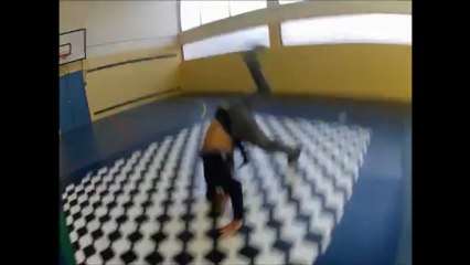 Bboy Pacman Lab Session Training Hard.