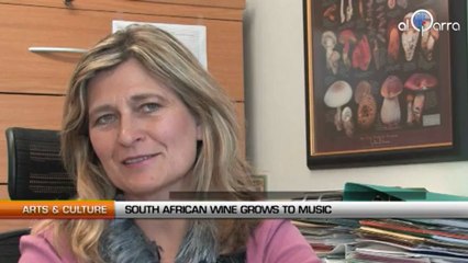 South African Wine Grows to Music