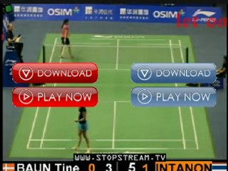 [BWF Super Series 2012] Inthanon VS Tine Baun 14/12/2012