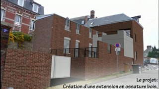 rénovation, extension ossature bois, remise aux normes Rouen-ASCA ROUEN