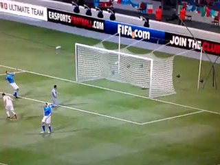 Amical Angleterre - Italie : Frappe de Lewel