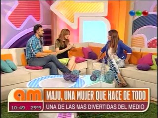 maju lozano en AM- pronto.com.ar