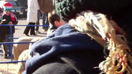 World Vision's Hugh Brewster at a festive Christmas party