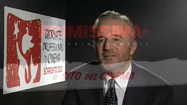 Intervista a Christian De Sica alle Giornate Professionali di Cinema Sorrento 2012