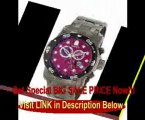 Invicta Men's 10375 Pro Diver Chronograph Burgundy Dial Watch