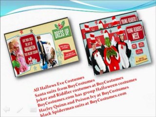 All Hallows Eve Costumes