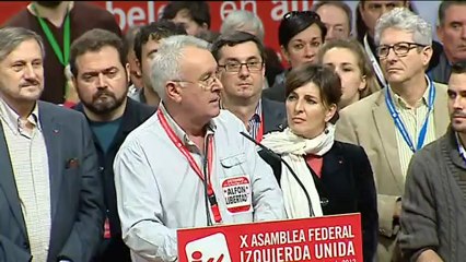 Cayo Lara revalida su liderazgo al frente de IU