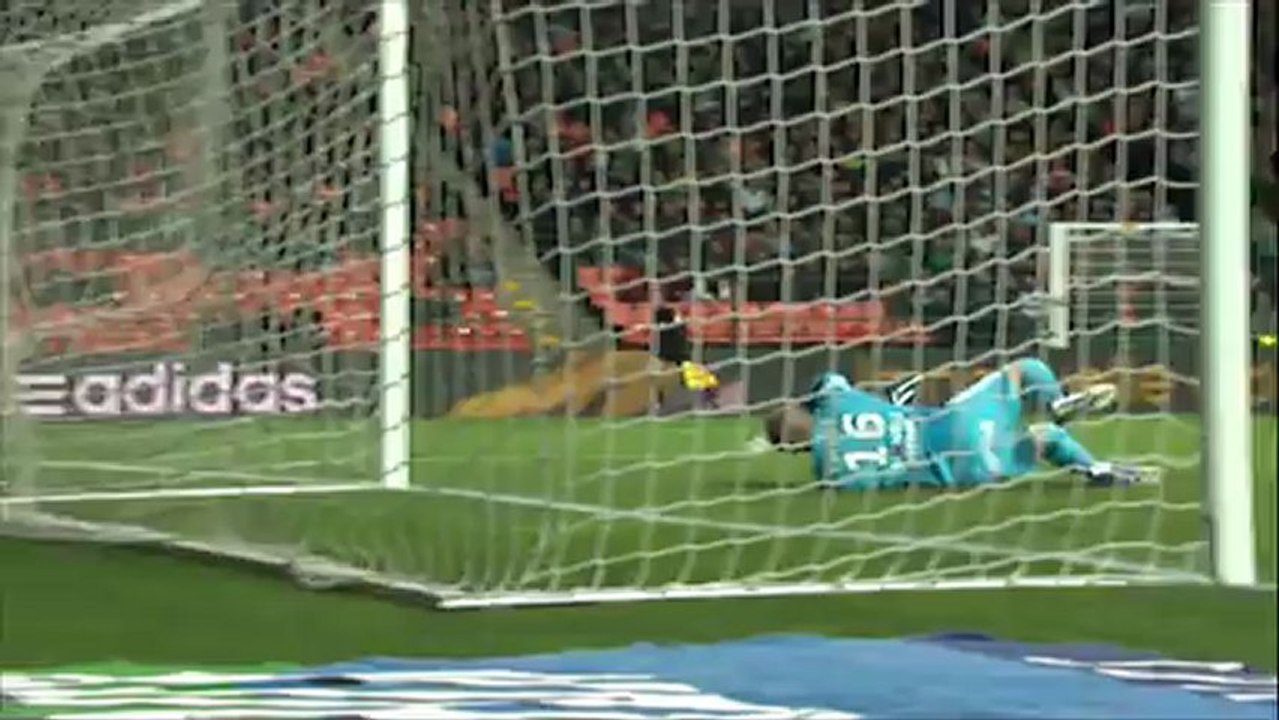 But Jérémie ALIADIERE (20ème) - AS Saint-Etienne - FC Lorient (0-2) - saison 2012/2013