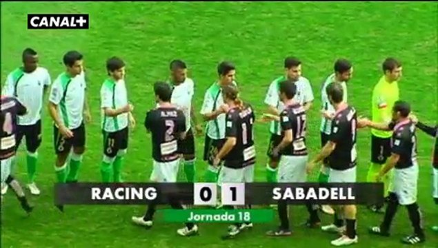 Liga Adelante Racing 0 Sabadell 1