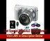 Sony NEX-F3K/S NEX-F3KS NEXF3KS NEXF3K NEX-F3K 16.1 MP Compact System Camera with 18-55mm Lens (Silver) ULTIMATE Bundle with Sony 16GB High Speed Card, Deluxe Filter Kit, Spare Battery, Padded Case + More