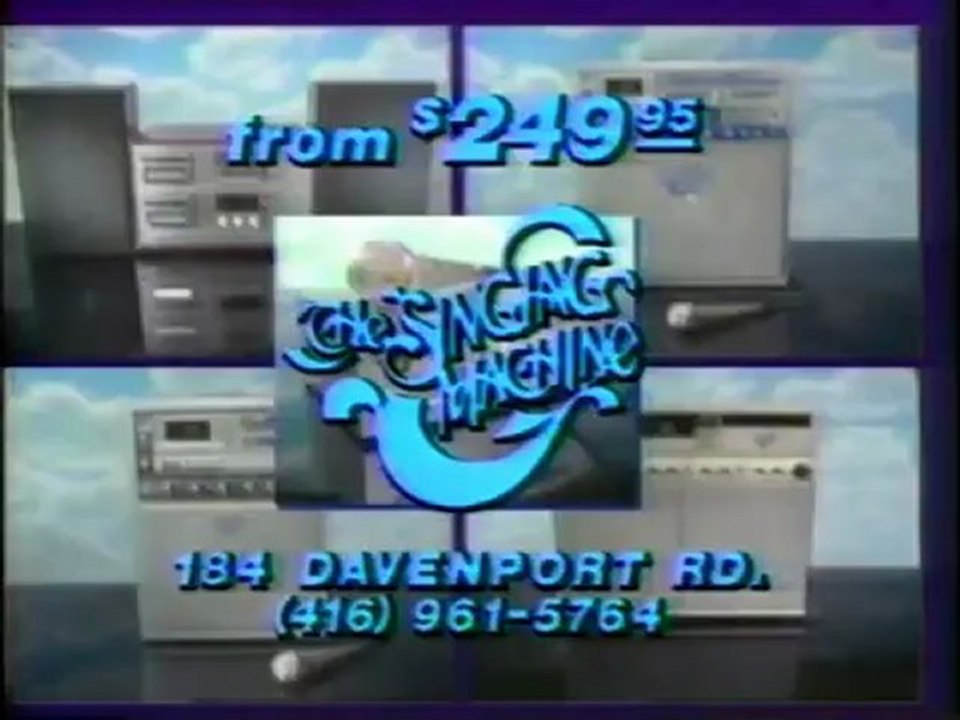 The Amazing Singing Machine Billy Van 1984