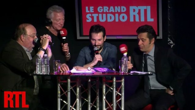 Laurent Gerra, Bernard Mabille et Régis Mailhot dans le Grand Studio RTL présenté par Laurent Boyer