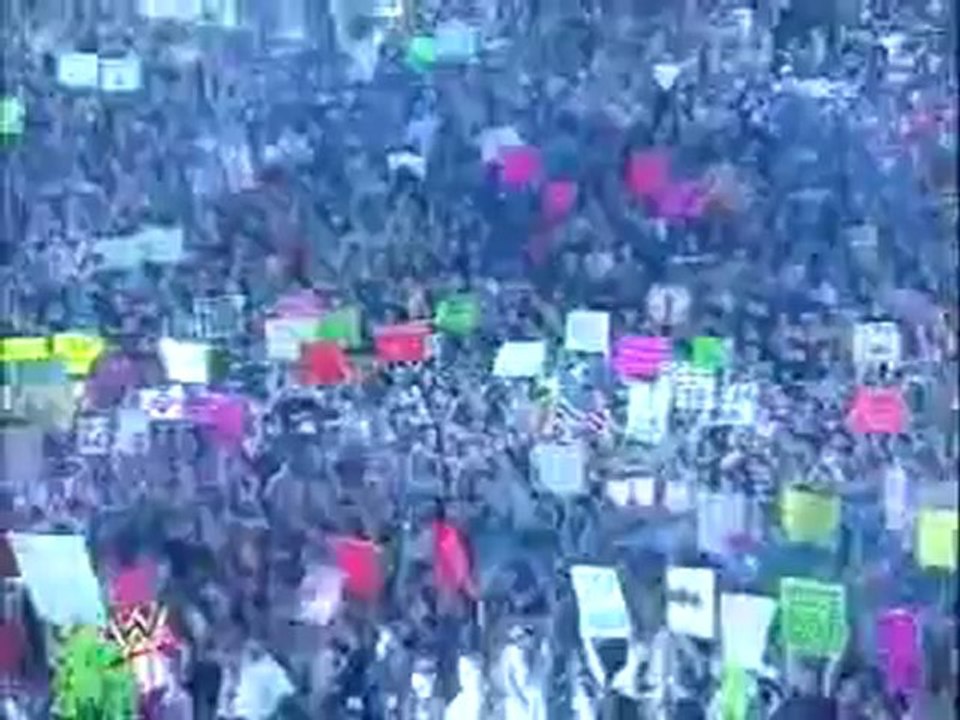 Wrestlemania 25 Opening with Pyro