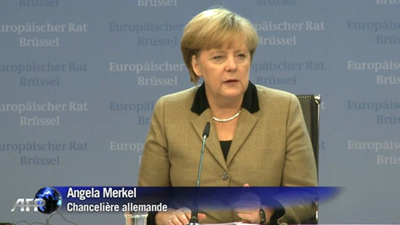 Merkel: l'Europe a encore une "période difficile" devant elle