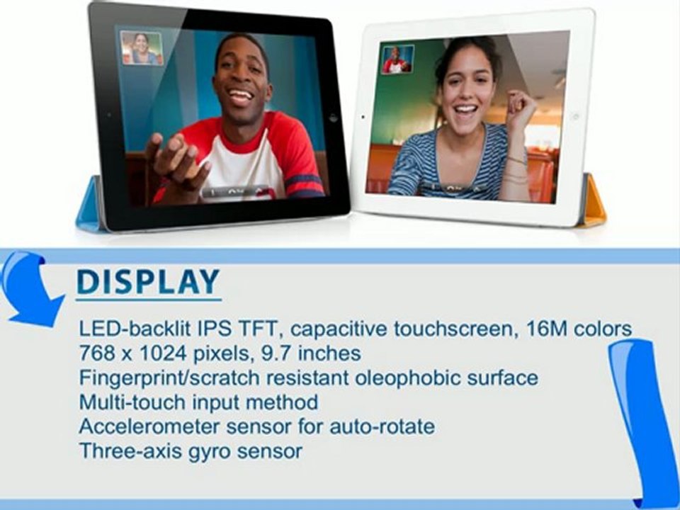 Apple Ipad 2 Tablet WiFi, 3G 16GB Unlocked GSM Phone vedio