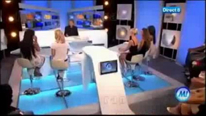 Emilie de secret story en larmes sur le plateau de Jean Marc Morandini