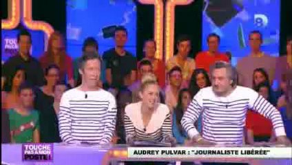 Enora Malagré embrasse Audrey Pulvar